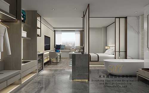 酒店標準間設(shè)計、成都酒店設(shè)計公司